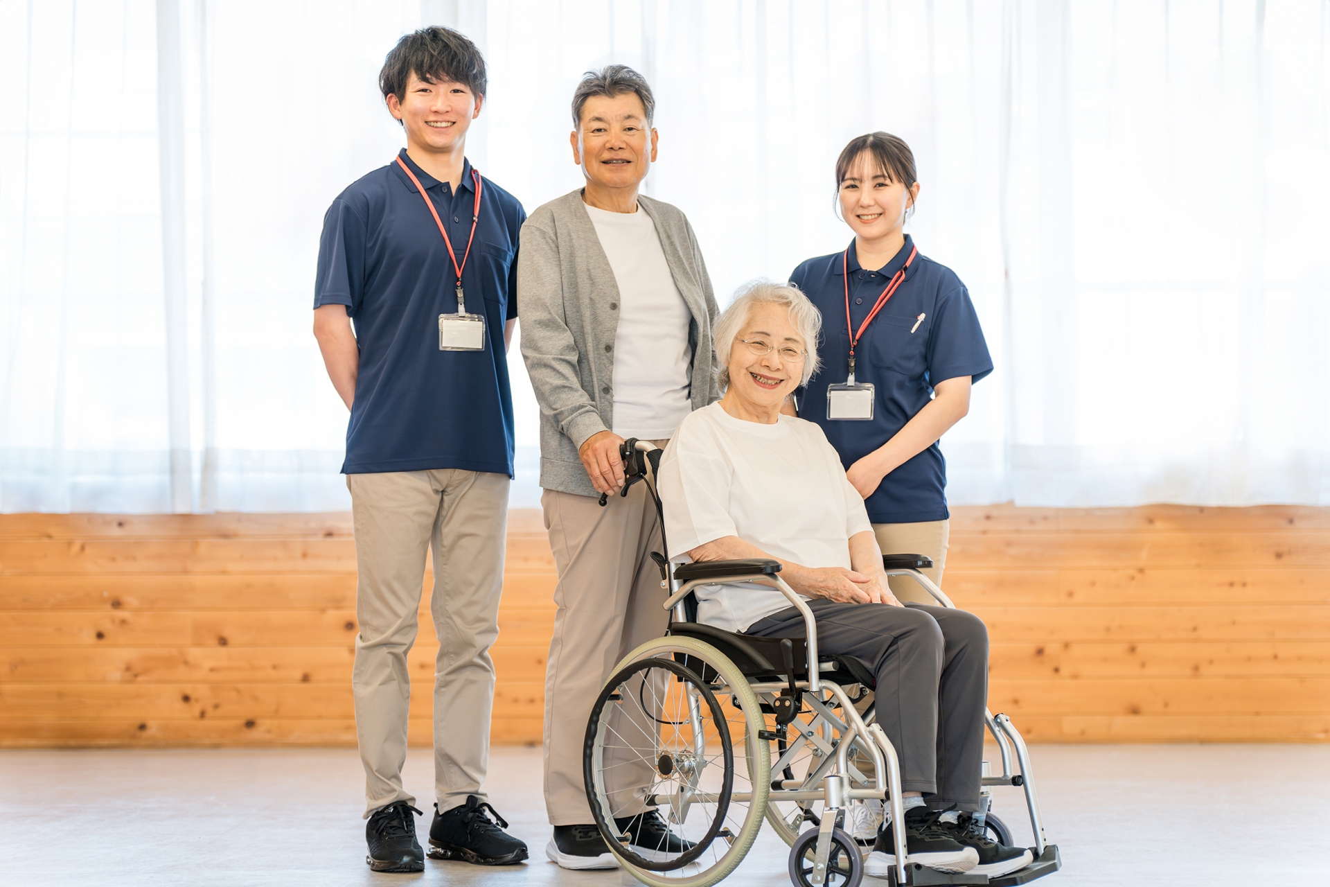 安心して生活できる、家族のためのたくさんのサポート